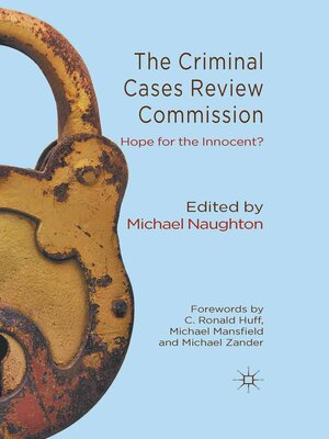 cover image of The Criminal Cases Review Commission